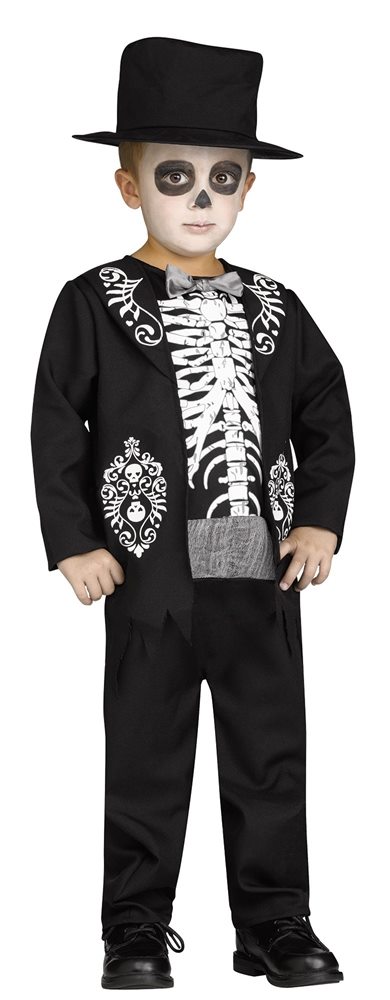 Picture of Mini Skeleton King Toddler Costume