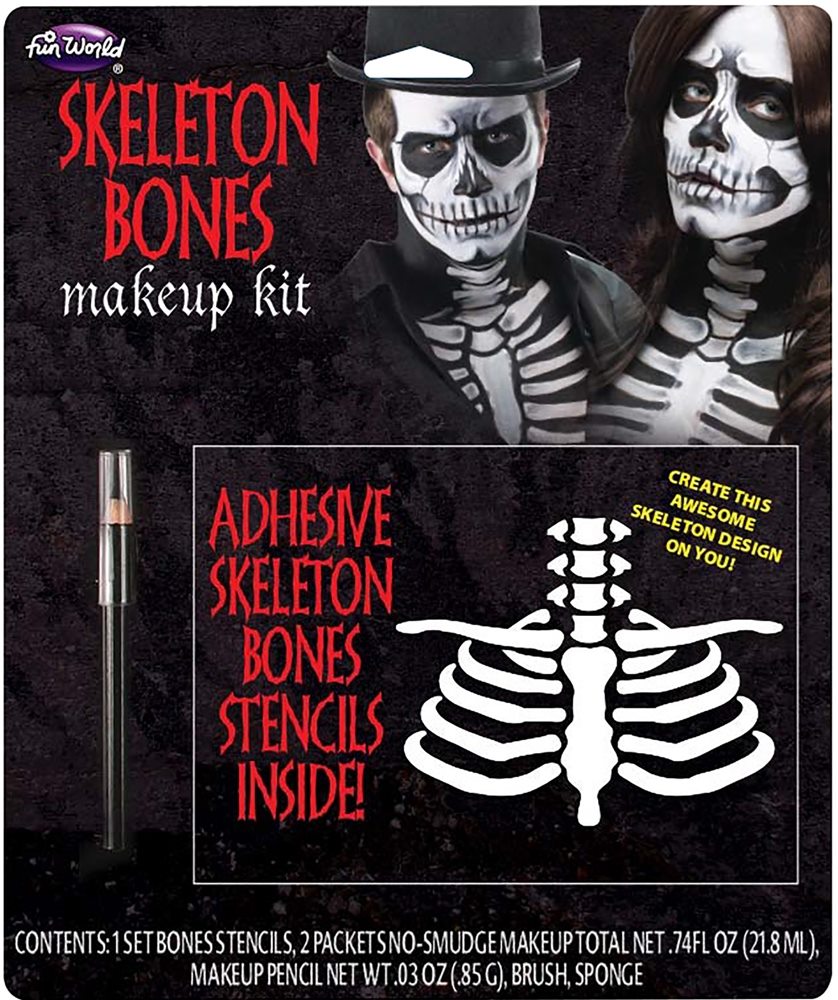 Picture of Skeleton Bones Makeup Kit