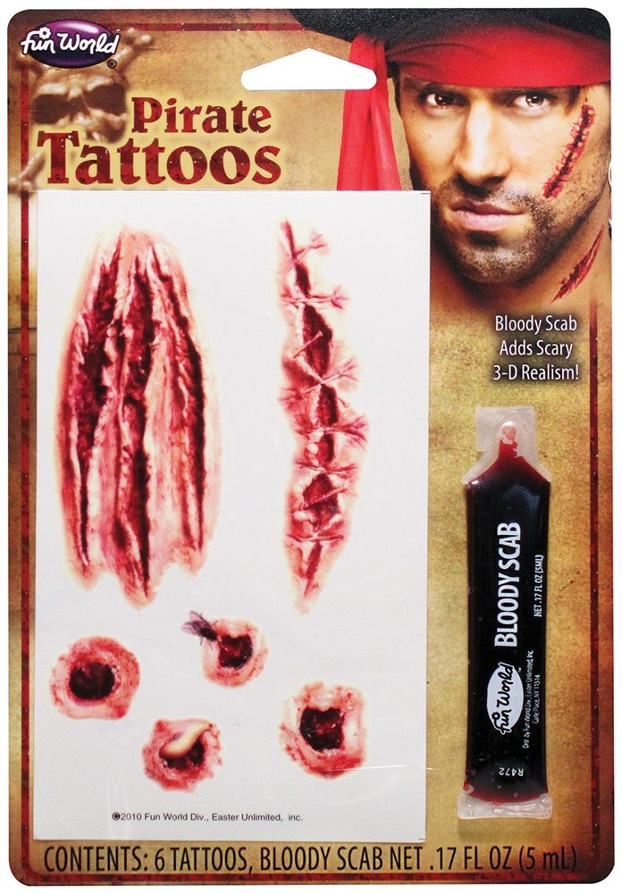 Picture of Bloody Pirate Tattoos