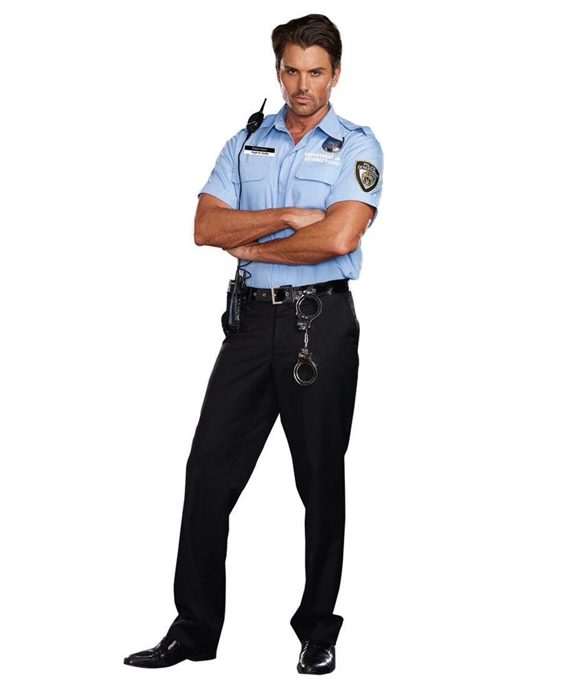 Picture of Prison Guard Hugh B. Guilty Adult Mens Costume