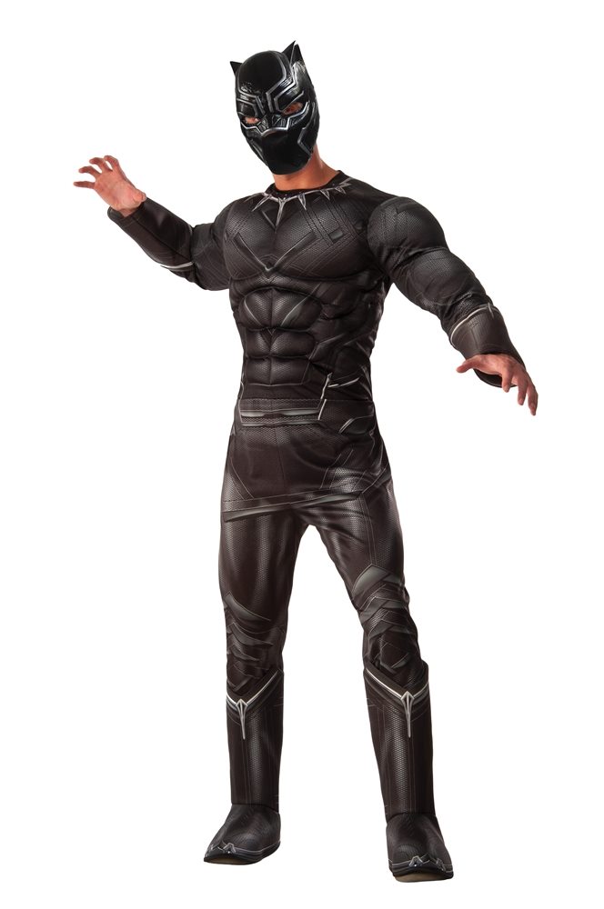 Picture of Captain America: Civil War Deluxe Black Panther Adult Mens Costume
