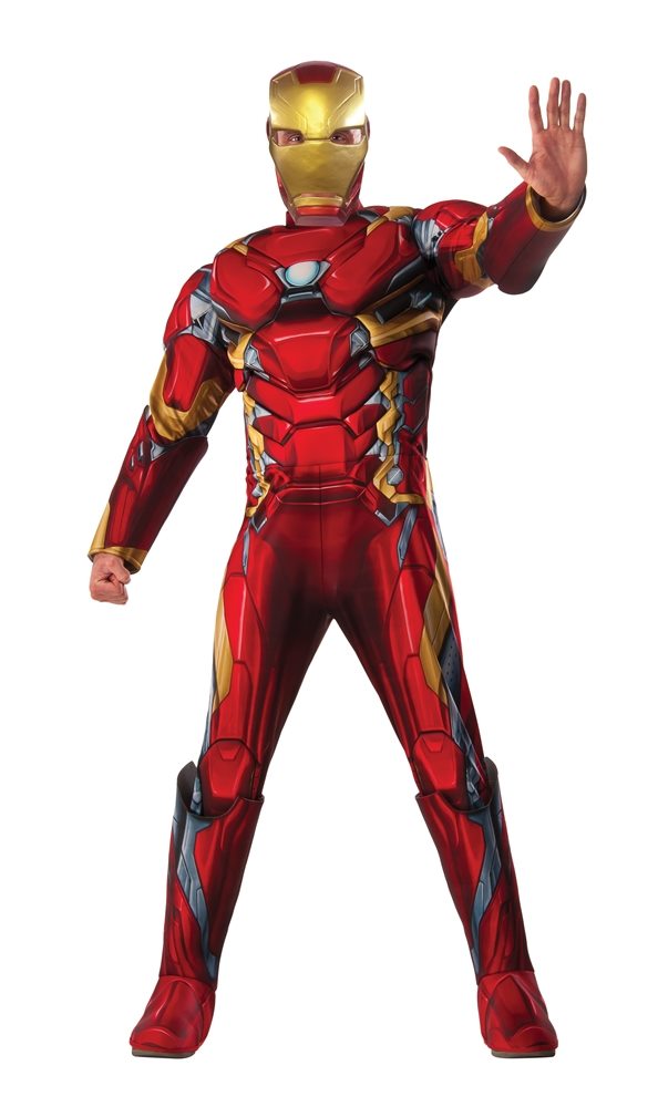Picture of Captain America: Civil War Deluxe Iron Man Adult Mens Costume