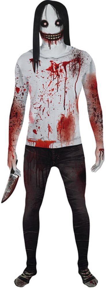 Picture of Jeff the Killer Morphsuit Adult Unisex Costume