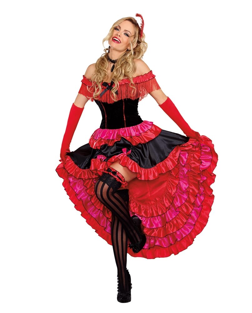 Picture of Can-Can Cutie Adult Womens Costume