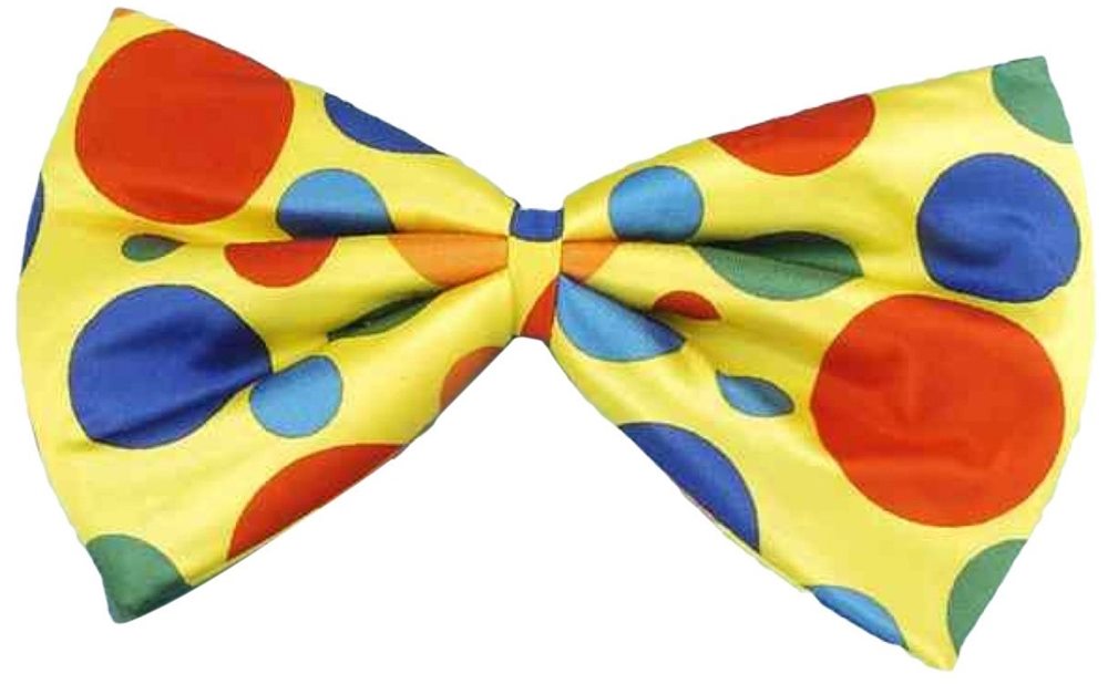 Picture of Circus Clown Jumbo Foam Bow Tie