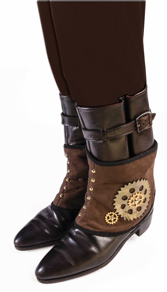 Picture of Steampunk Spats with Gears