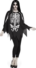 Picture of Skeleton Adult Poncho