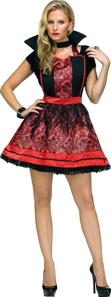 Picture of Vampiress Smock with Collar Instant Costume