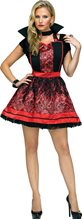 Picture of Vampiress Smock with Collar Instant Costume