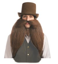 Picture of Western Saloon Keeper Mustache & Beard