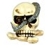 Picture of Skull with Snake Tail