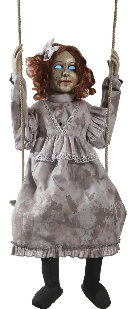 Picture of Swinging Decrepit Dessie Doll Animated Prop
