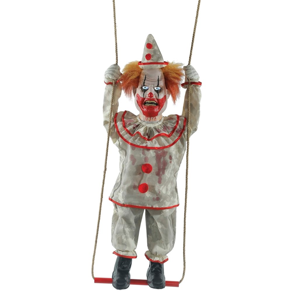 Picture of Swinging Suicidal Clown Animated Prop