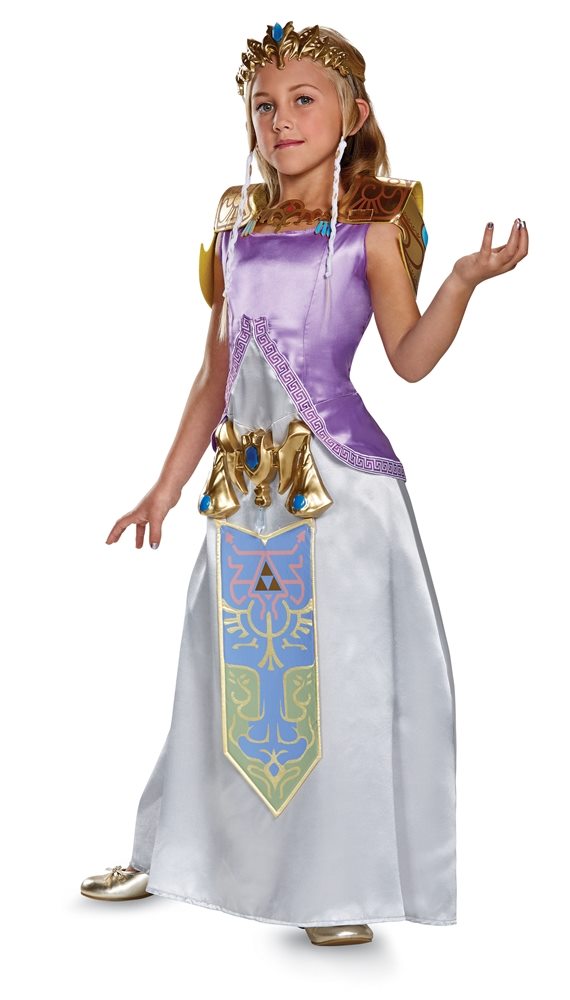 Picture of Zelda Deluxe Gown Child Costume