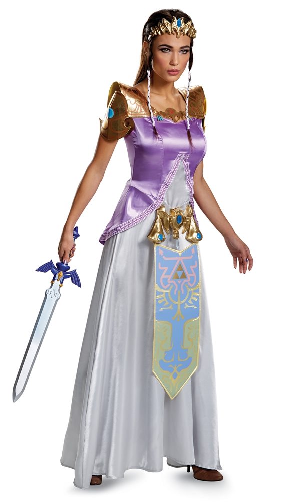 Picture of Zelda Deluxe Gown Teen Costume