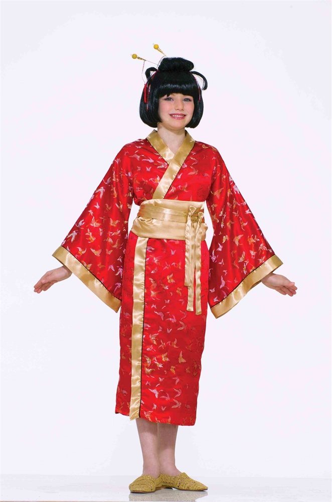 Picture of Madame Butterfly Geisha Child Costume