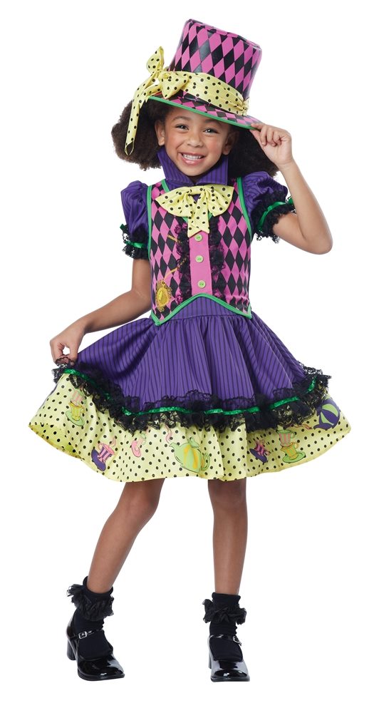 Picture of Mad Hatter Deluxe Dress Child Costume