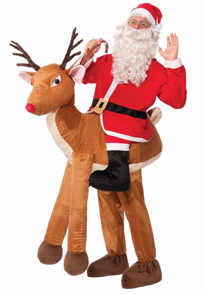 Picture of Santa Ride-A-Reindeer Adult Unisex Costume