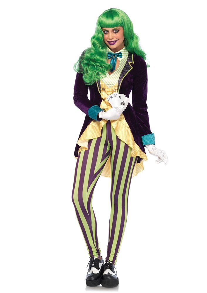 Picture of Wicked Trickster Jester Adult Womens Costume