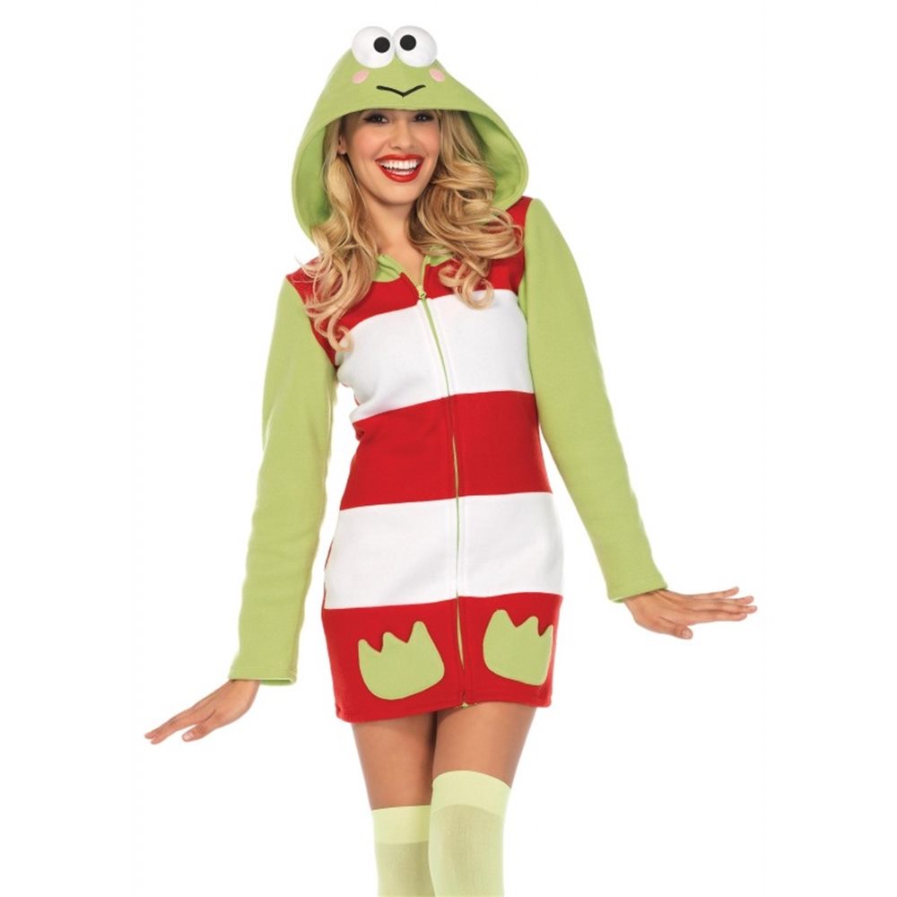Picture of Hello Kitty Cozy Keroppi Dress Adult Womens Costume