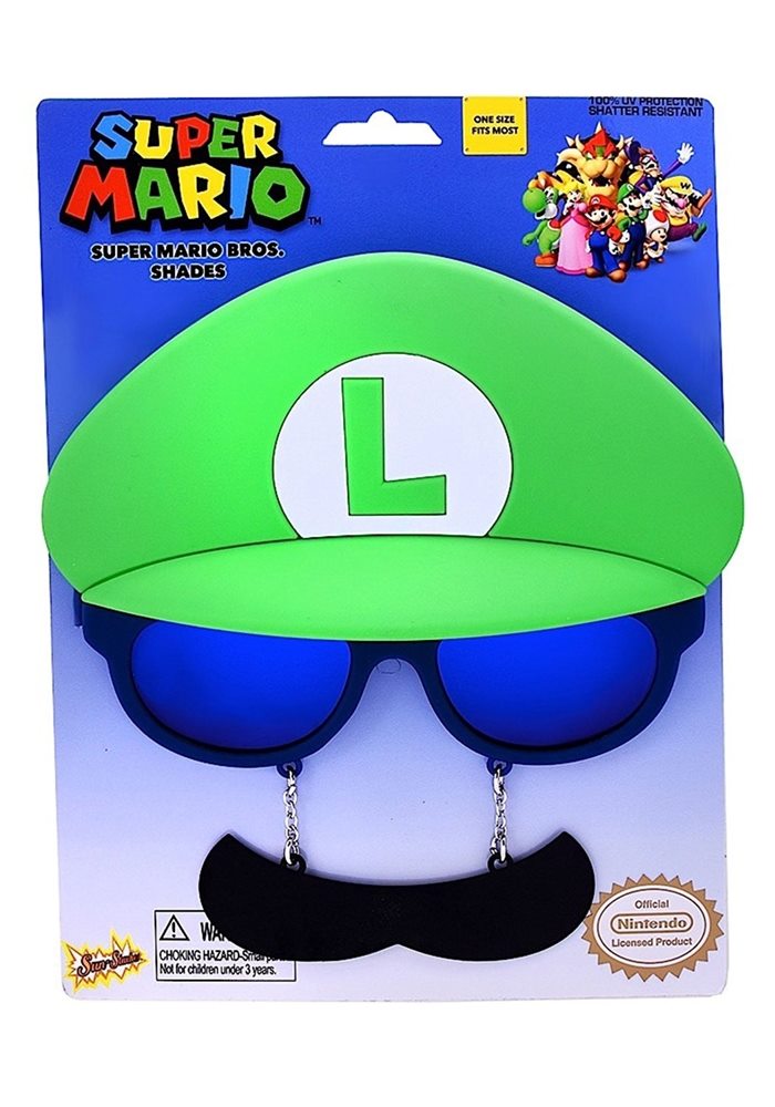 Picture of Super Mario Brothers Luigi Sunglasses