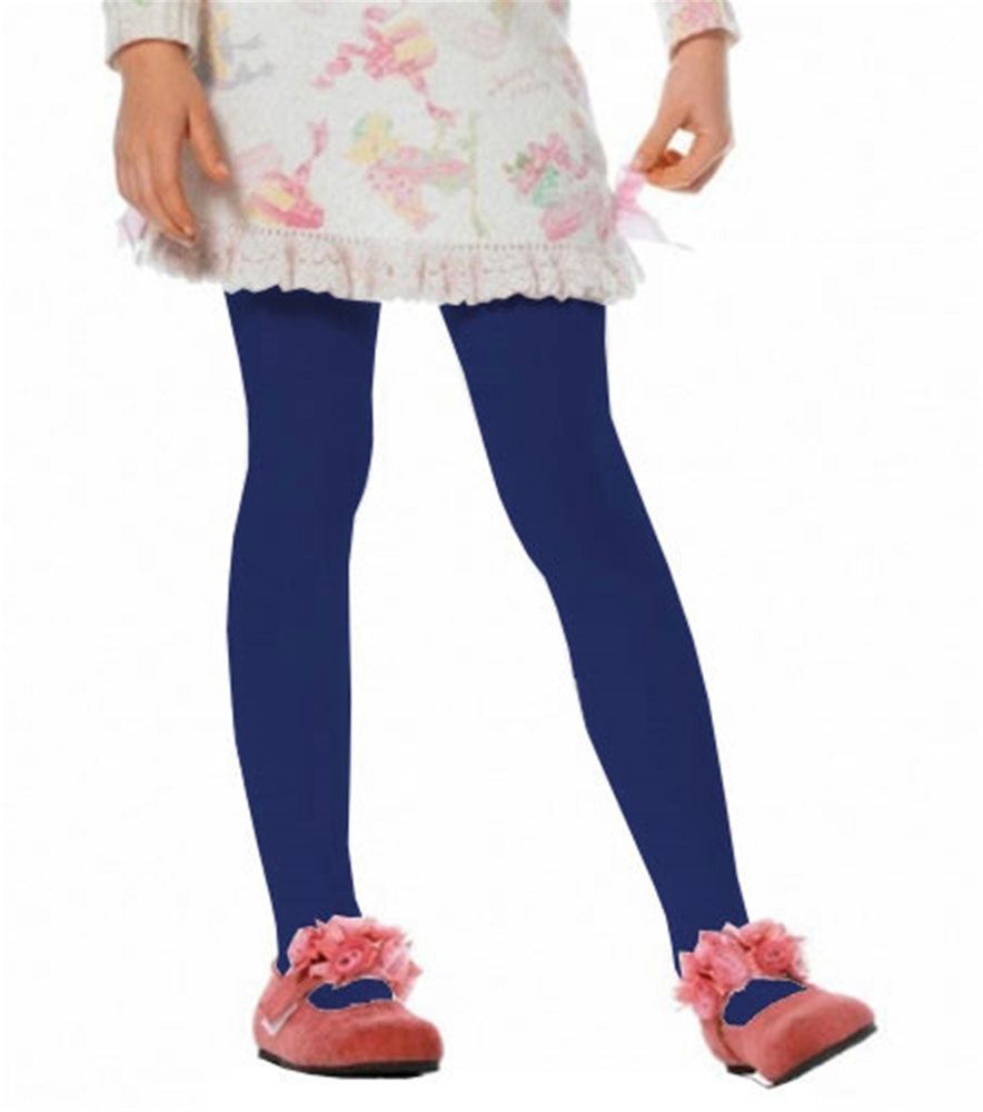 Picture of Navy Blue Child Footed Tights