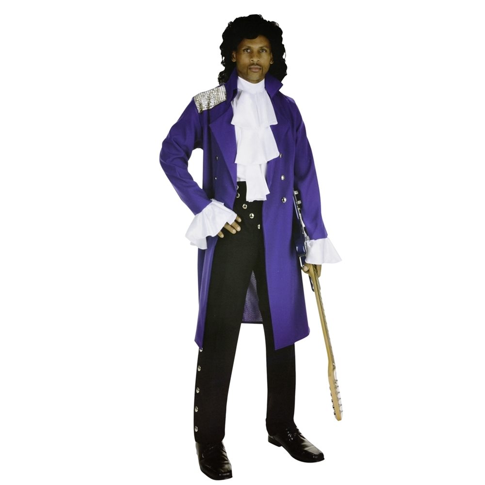 Picture of His Royal Badness Prince Adult Mens Plus Size Costume