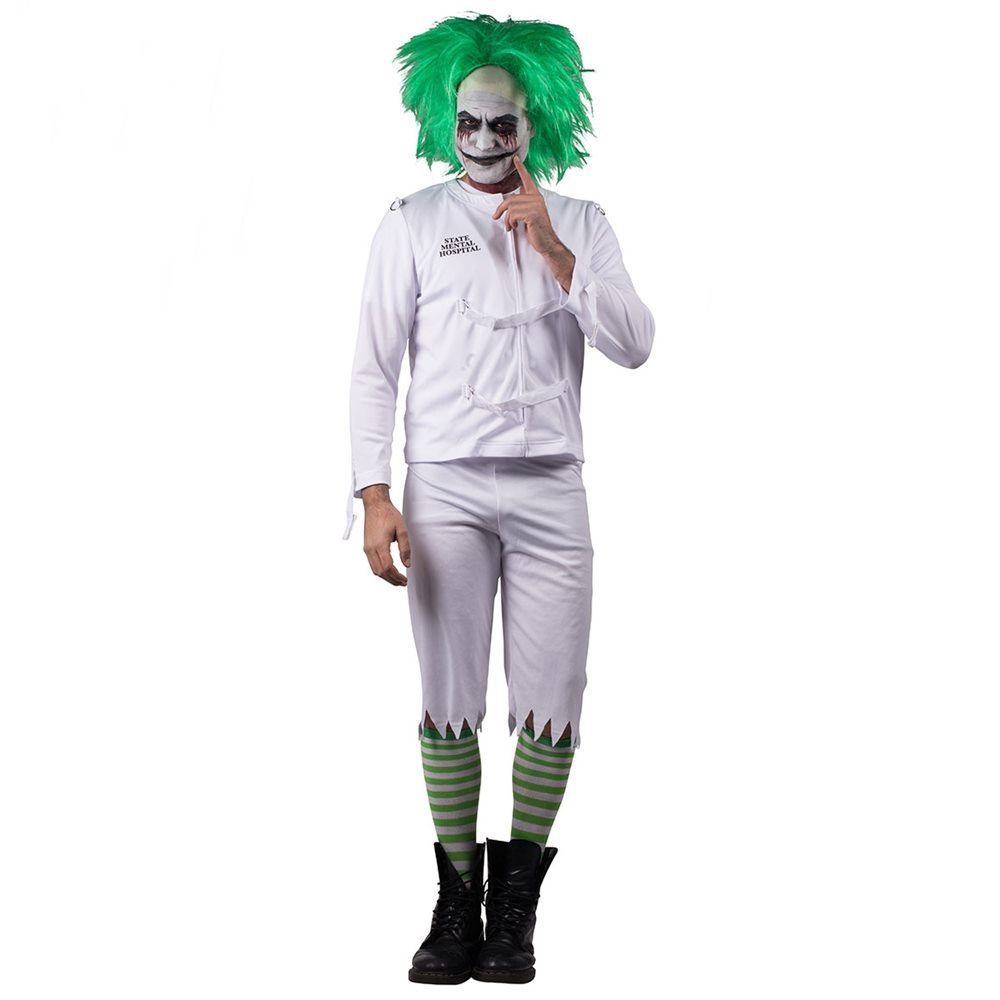 Picture of Psych Ward Clown Adult Mens Costume
