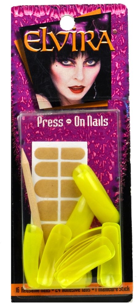 Picture of Elvira Yellow Nails