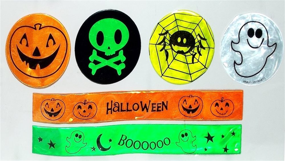 Picture of Halloween Reflective Stickers 6ct