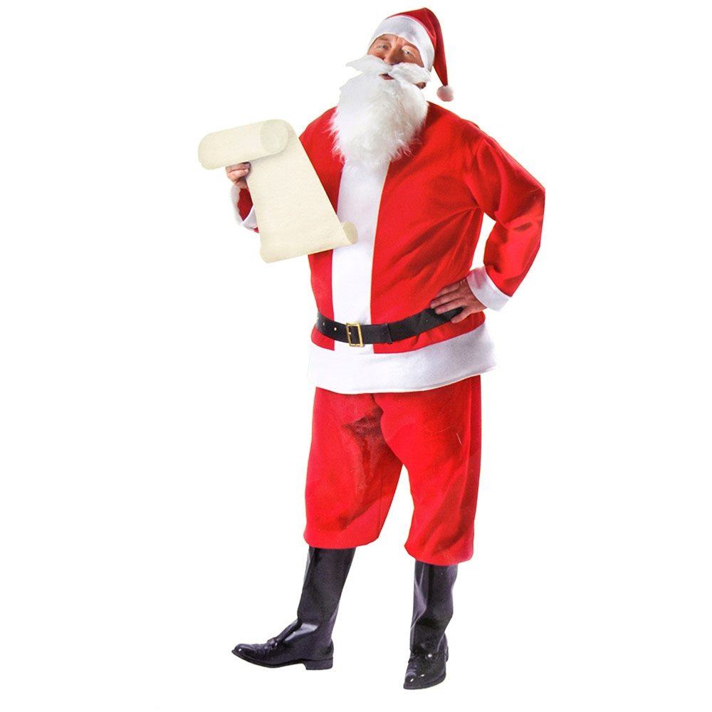 Picture of Complete Santa Claus Adult Mens Costume