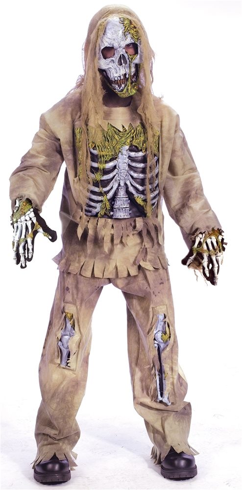 Picture of Skeleton Zombie Child Costume
