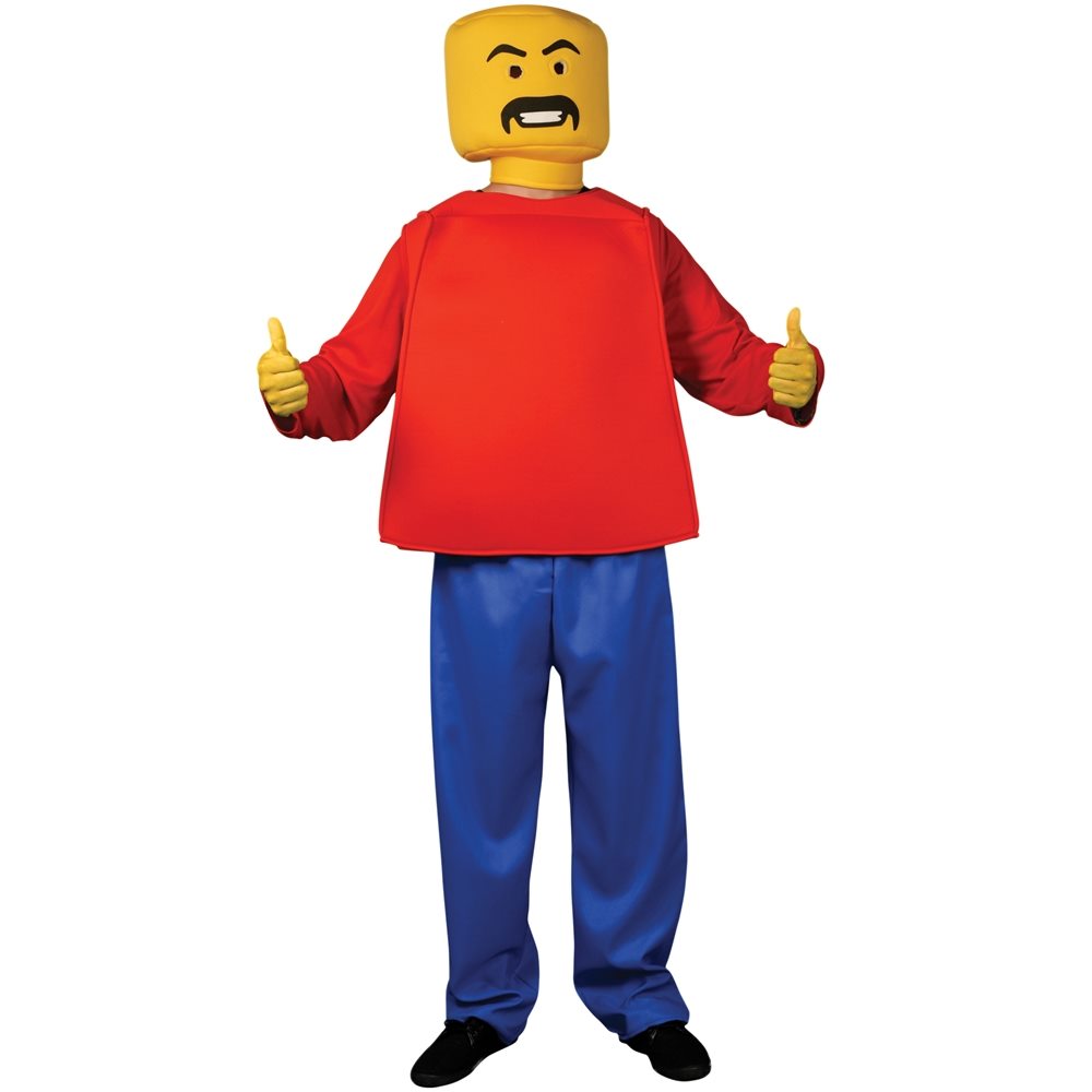 Picture of Mr. Blockhead Adult Mens Costume