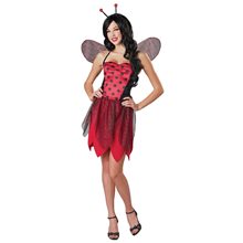 Picture of Miss Sassy Ladybug Adult Womens Costume