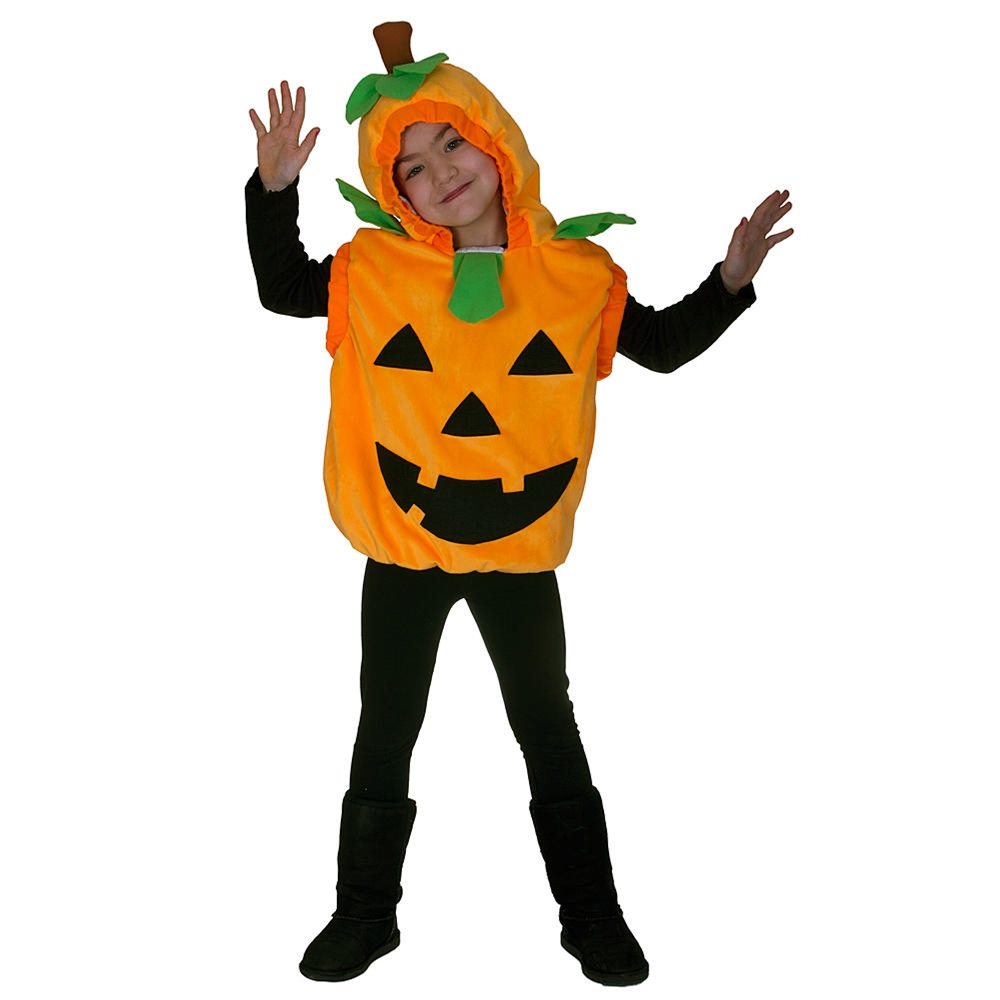 Picture of Pumpkin Vest Toddler Costume