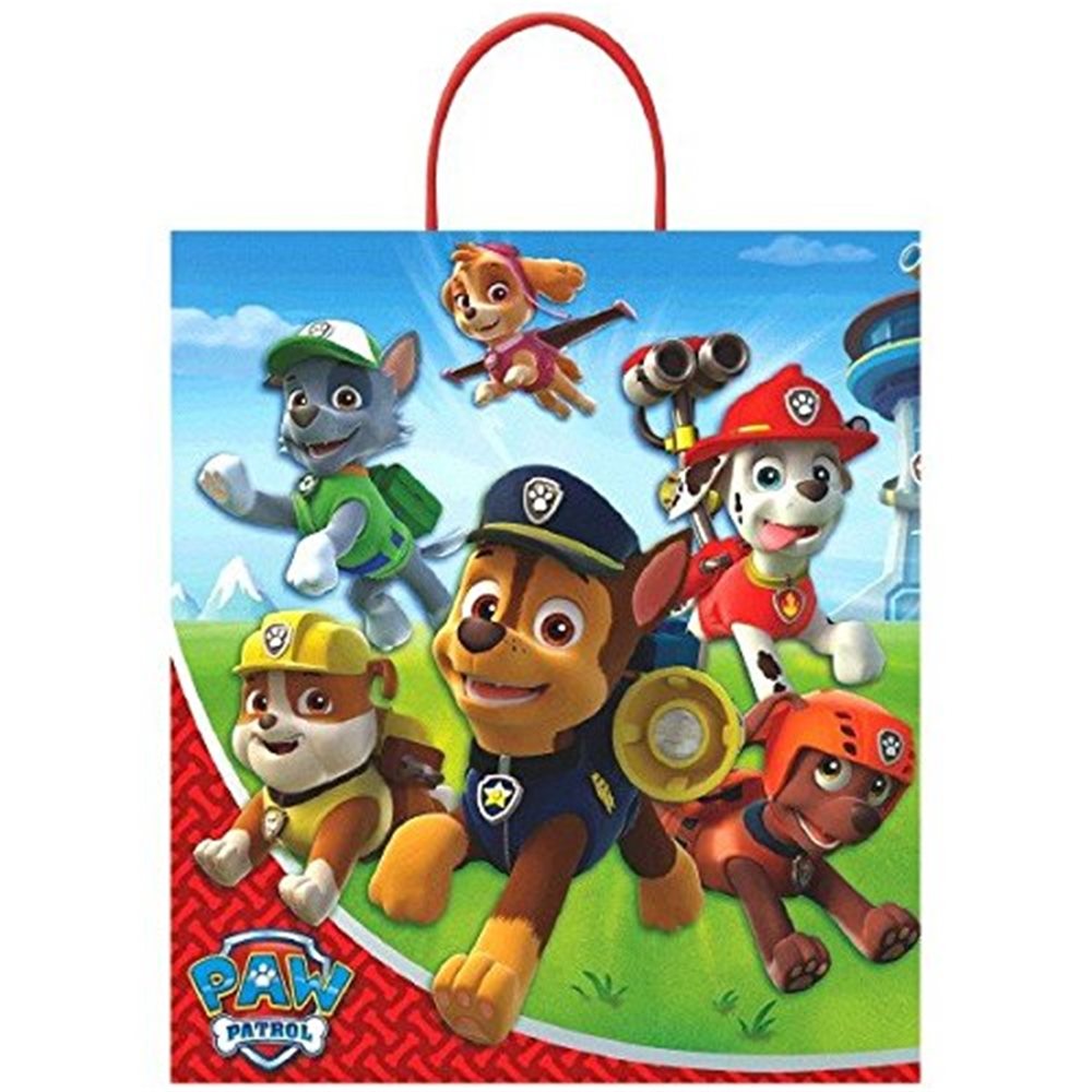 Picture of Paw Patrol Deluxe Plastic Loot Bag