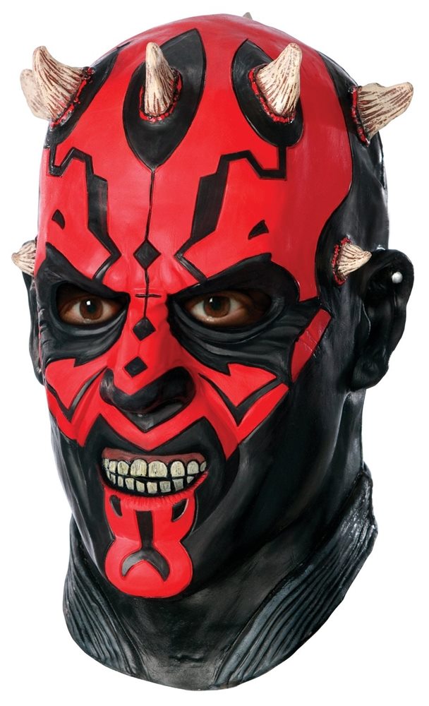 Picture of Star Wars Darth Maul Overhead Latex Mask