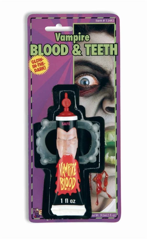 Picture of Vampire Blood & Glow in the Dark Teeth Set