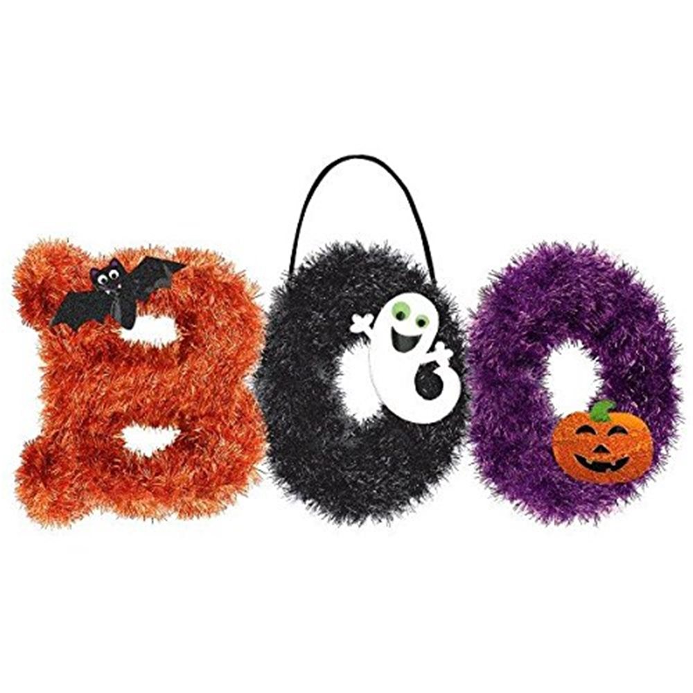 Picture of Halloween Boo Tinsel Decoration