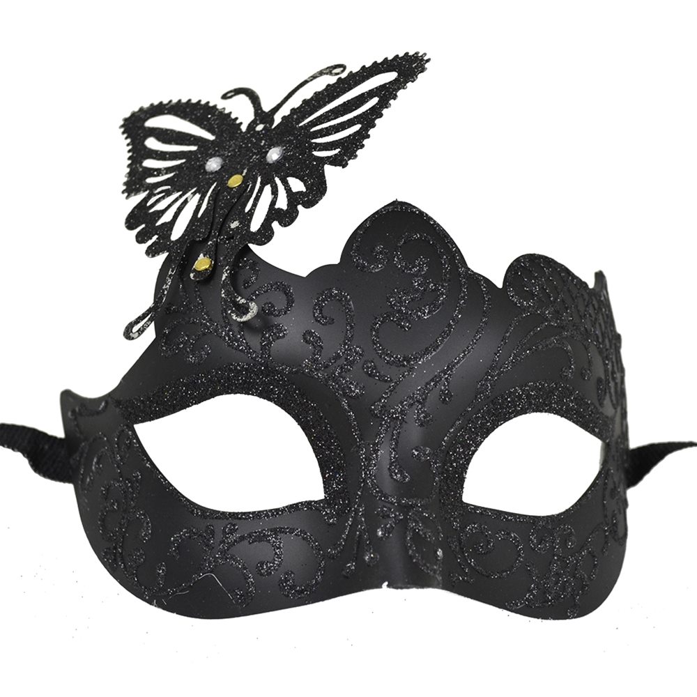 Picture of Black Butterfly Masquerade Mask