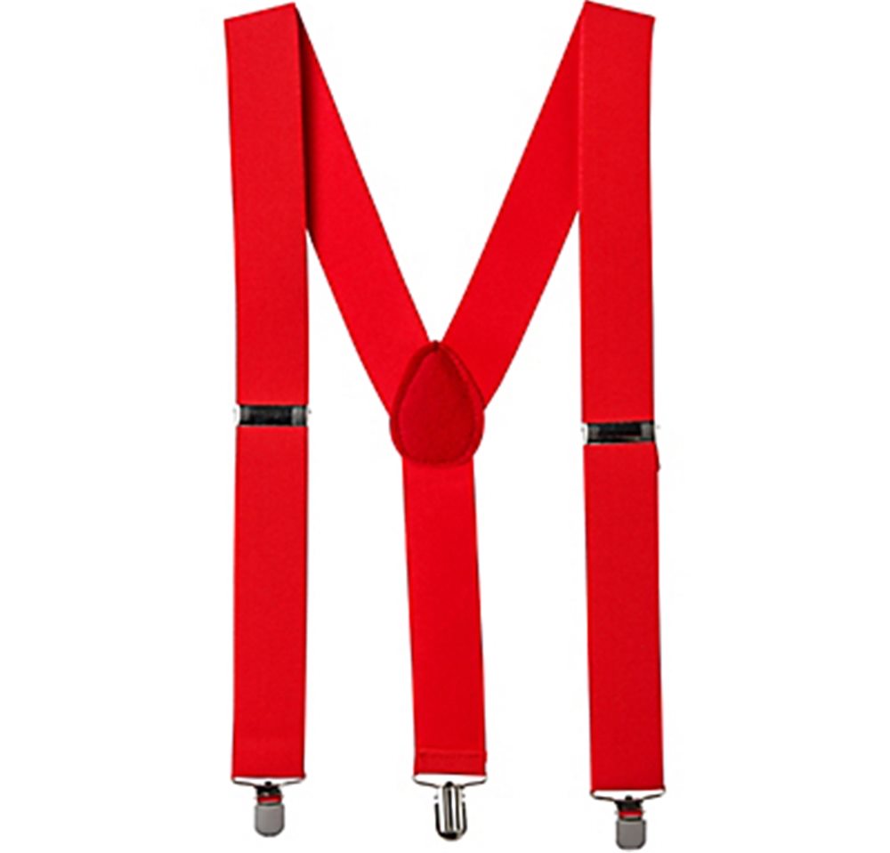 Picture of Red Wide Suspenders
