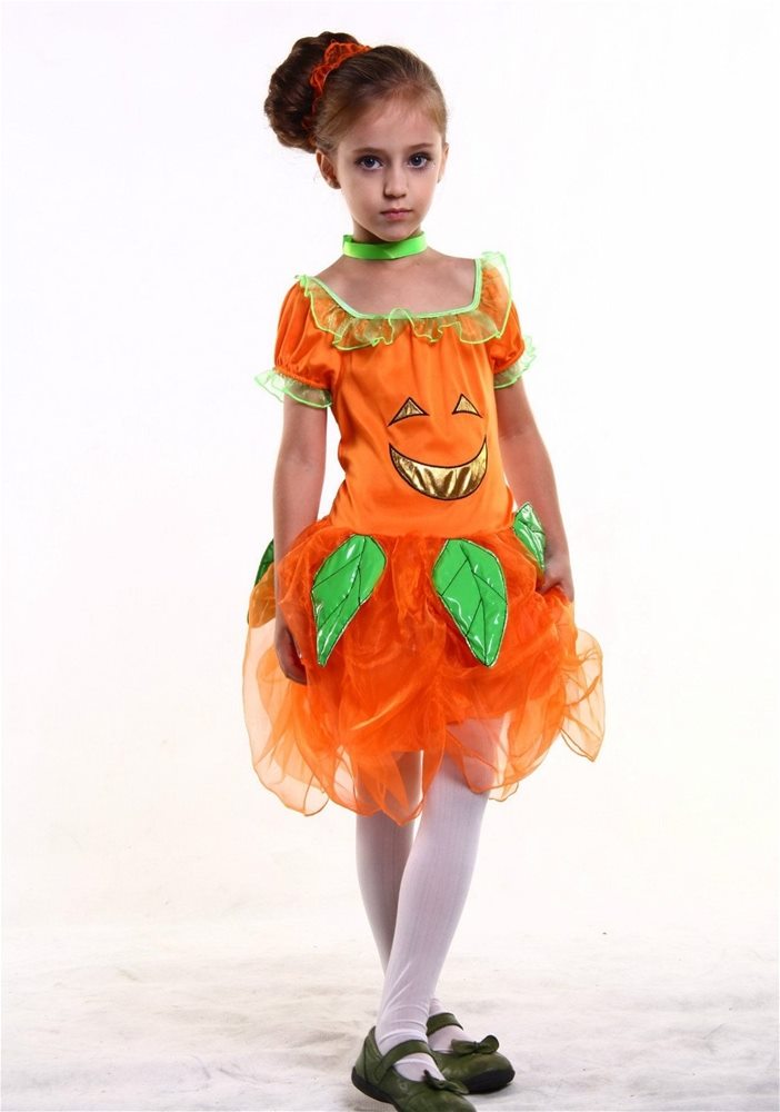 Picture of Light-Up Pumpkin Fairy Child Costume