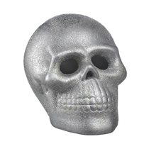 Picture of Small Silver Light-Up Skull