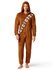 Picture of Star Wars Chewbacca Adult Mens Onesie with Hood