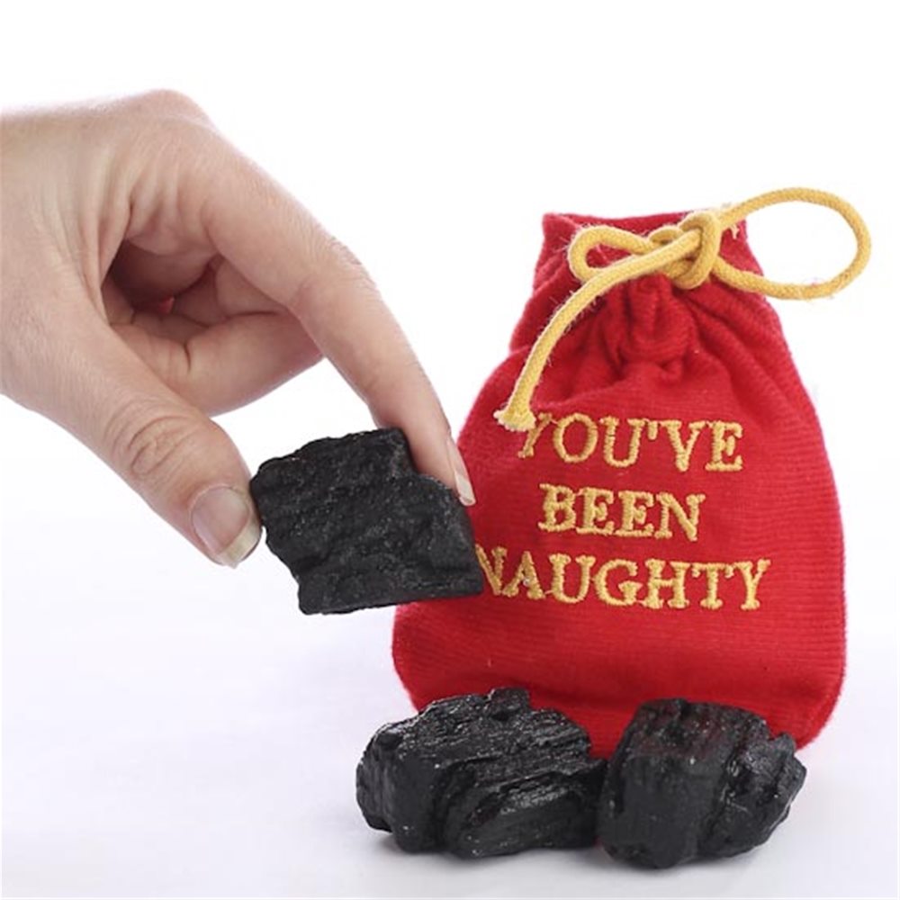 Picture of You've Been Naughty Bag of Coal