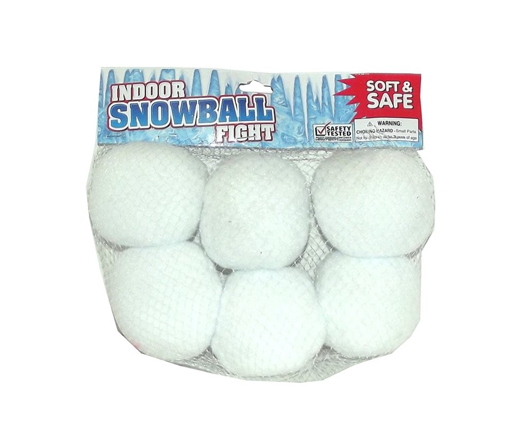 Picture of Indoor Snowball Fight Toy 6ct