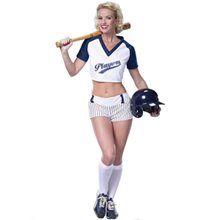 Picture of Baseball Fantasy Adult Womens Costume