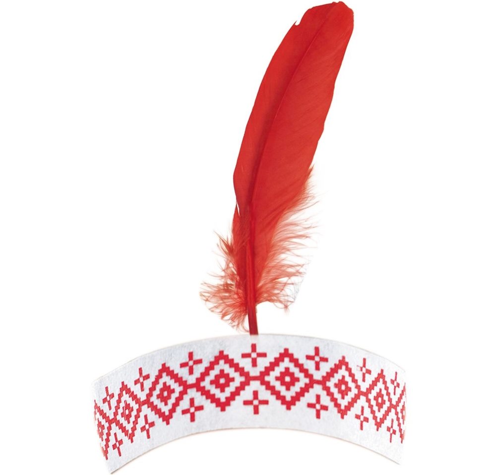 Picture of Thanksgiving Headband with Feather