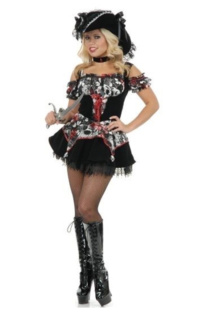 Picture of 7 Seas Pirate Lady Adult Womens Costume