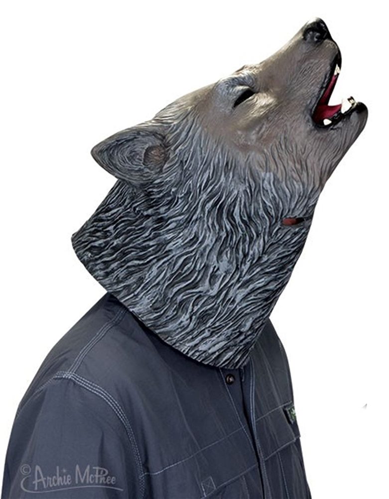 Picture of Howling Wolf Latex Mask